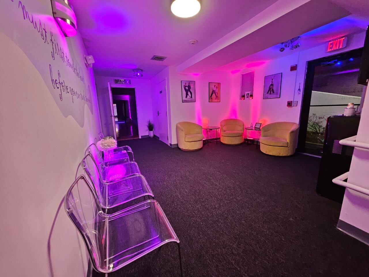 ILTA Dance Studio common area